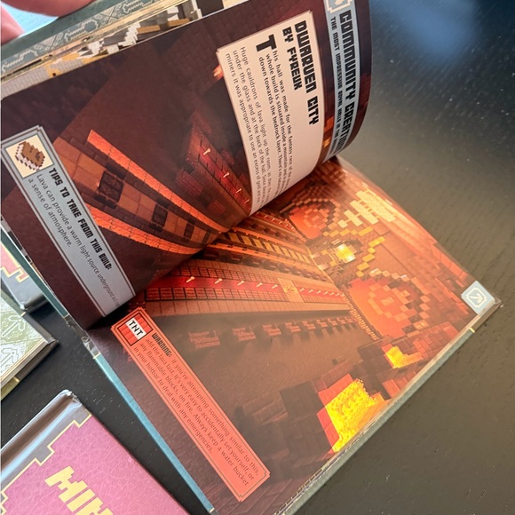 Minecraft Handbook Collection - Red, Blue, Green, Purple - Picture 5 of 6